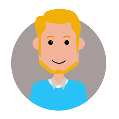 Avatar Bussiness Icons Flat