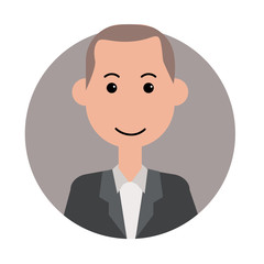 Avatar Bussiness Icons Flat