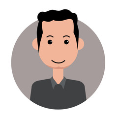 Avatar Bussiness Icons Flat