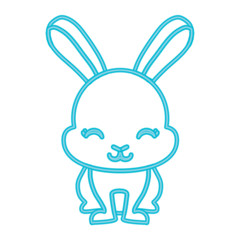 Cute rabbit icon 