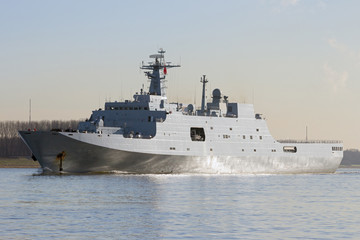 Chinese Navy amphibious transport ship
