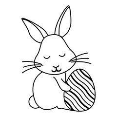 Happy easter day design