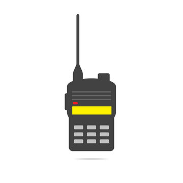 recommend clip art: Walkie talkie icon vector