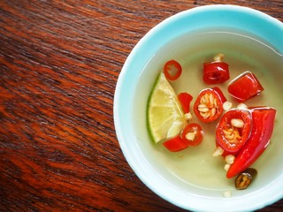 Fish sauce with chili