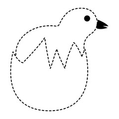 cute chicken icon