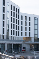 Neubau in der Fertigstellung 