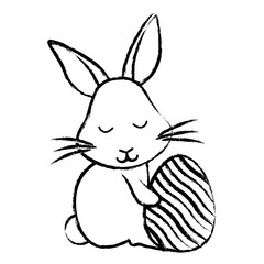 Happy easter day design