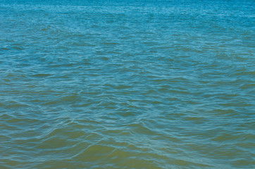 Blue sea water background
