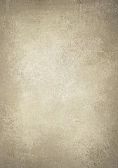 old light brown and faded white background paper design with distressed vintage texture, worn parchment