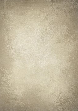 old light brown and faded white background paper design with distressed vintage texture, worn parchment