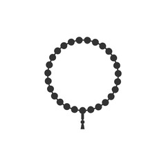 Rosary bead icon