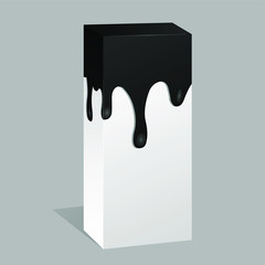 Drips , packing design, 3D box design