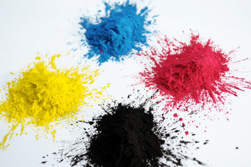 CMYK colour toner for printer