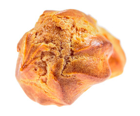 tasty eclairs isolated on white background