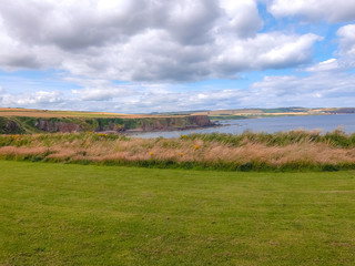 Naklejka premium Scotland coastal landscape