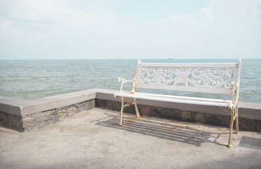 Obraz premium Sea view from tropical beach Summer paradise beach