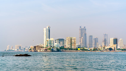 The Haji Ali Dargah, an island mausoleum and pilgrimage site in Mumbai, India