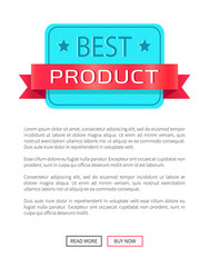 Best Product Award Certificate Discount Label