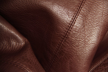 color of cherry leather wrinkled background