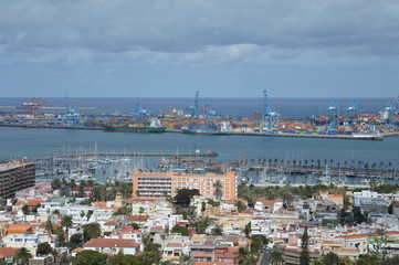 Obraz premium View to haven of las Palmas 02