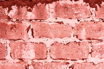 Brick texture with scratches and cracks