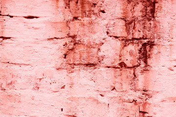 Brick texture with scratches and cracks