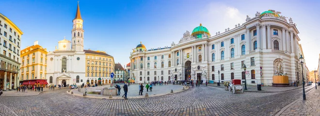 Fototapeten Königlicher Palast der Hofburg in Wien, Österreich © gatsi