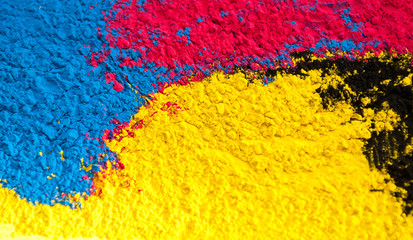 CMYK colour toner for printer