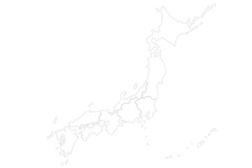Japan Vector Map
