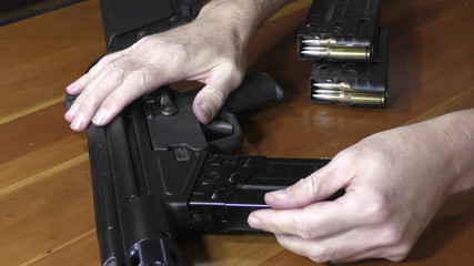 Assault Rifles and High Capacity Magazines - 4K Video