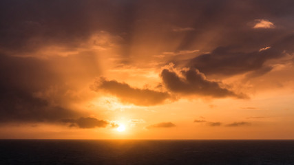 Obraz na płótnie Canvas Sunset Clouds