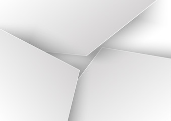 Gray elegant polygonal pattern