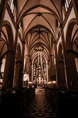 Fototapeta premium Cathedral interior