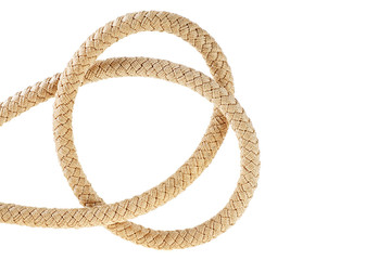 Rope isolated on a white background