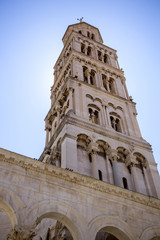 Fototapeta premium Sveti Duje tower in Split, Croatia