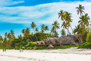 Fotobehang Matemwe beach, Zanzibar. Tanzania. © mariusltu