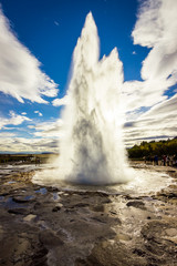 Iceland Water Geysir