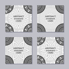 Set of 4 creative covers.