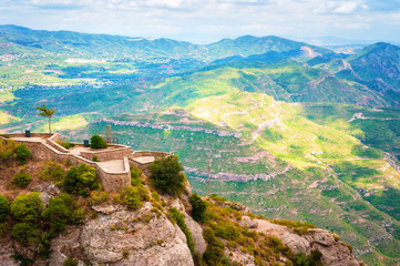 Fototapeta na wymiar Mountain Montserrat Catalonia Spain