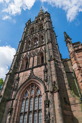 Fototapeta na wymiar Holl Trinity Church, Broadgate, Coventry, England.