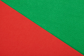 Fototapeta premium Red and green paper texture.