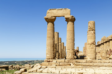 Tal der Tempel, Agrigent, Sizilien, Italien, Valley of the Temples, Agrigento, Sicily, Italy