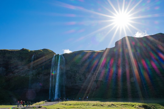 Sunshine Over Seljalandsfoss