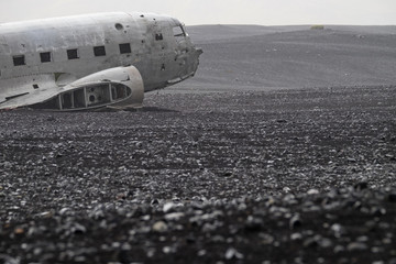 Abandoned DC-3 Wreckage At Sólheimasandur