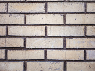 Obraz premium yellow brick wall texture background wall