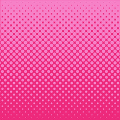 Pink Gradient Halftone Pattern Background