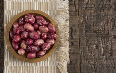 raw and fresh beans - Phaseolus vulgaris
