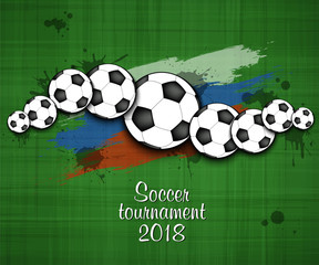 Logo Soccer tournament 2018