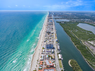 Drone Hollywood Beach Middle 