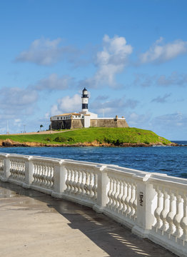 Farol da Barra, lighthouse, Salvador, State of Bahia, Brazil